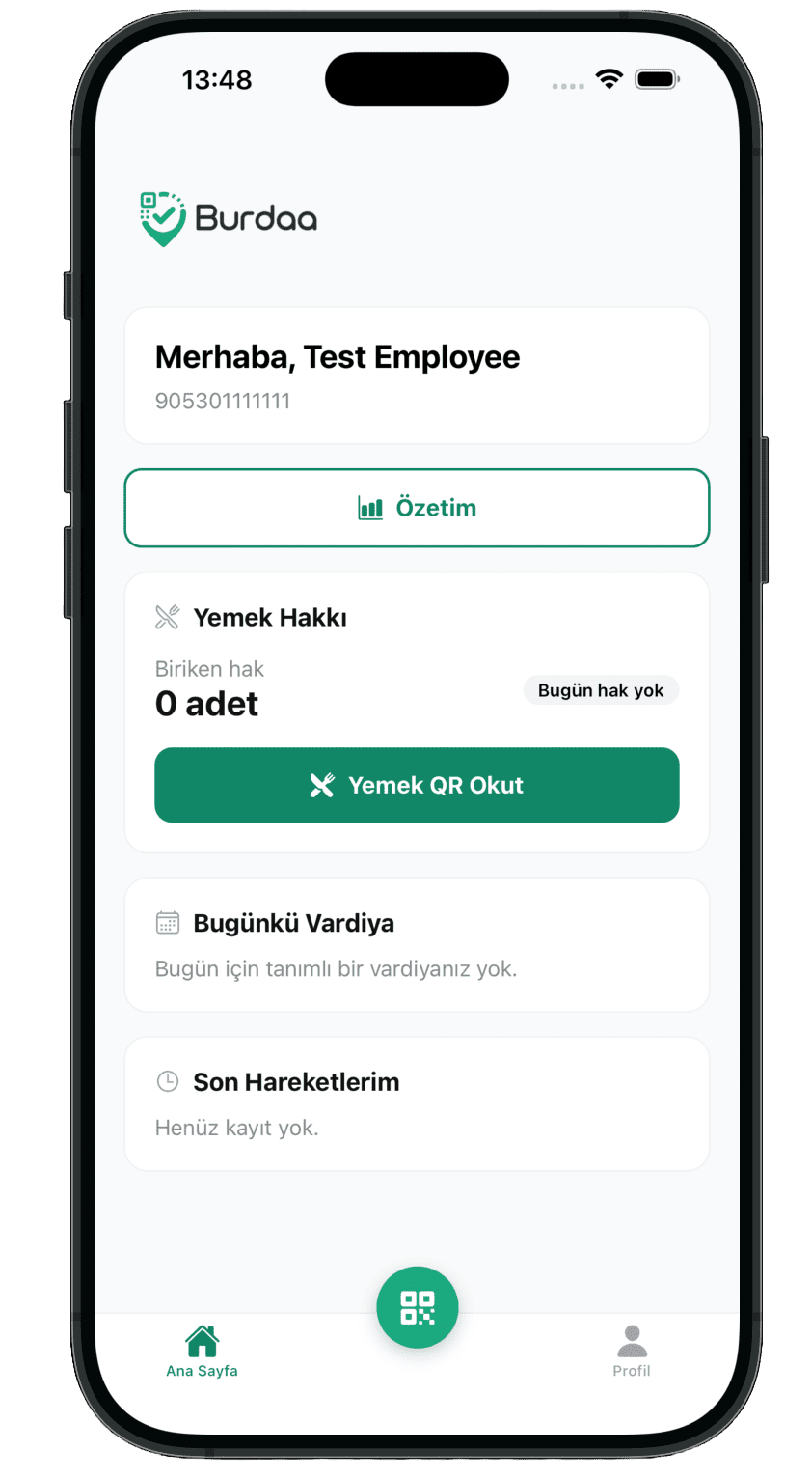 Burdaa mobil uygulaması